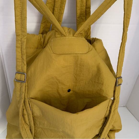 Vince Camuto Harlo Backpack Olive oil colorway washable nylon convertible bag - Picture 11 of 13